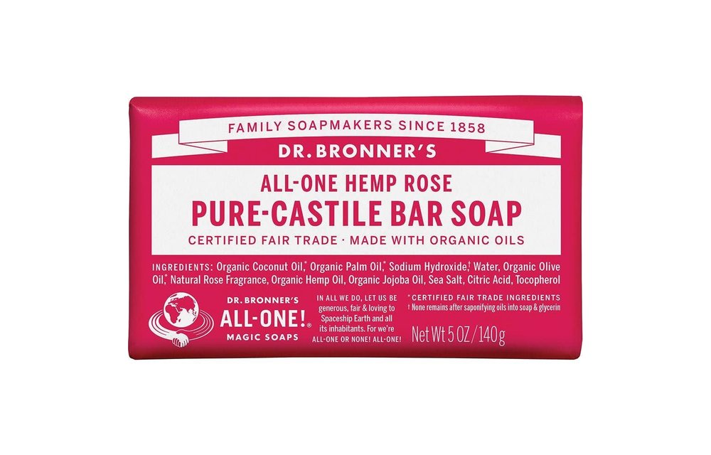 ROSE BAR SOAPDR. BRONNER'S