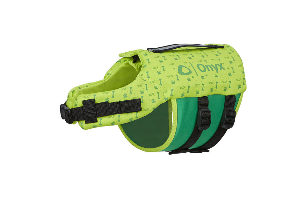 157200-400-020-19 NEOPRENE PET VEST GREEN SMALL