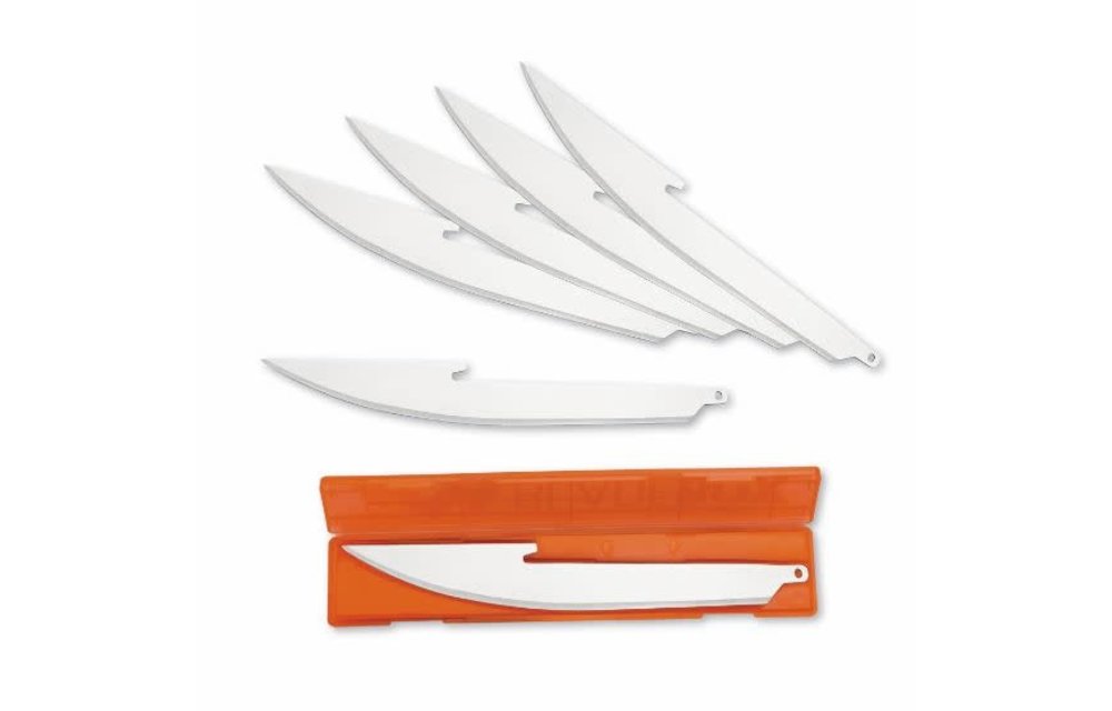 Outdoor Edge Cutlery Corp. 5” BONING BLADE REPLACEMENT BLADE PACK (6