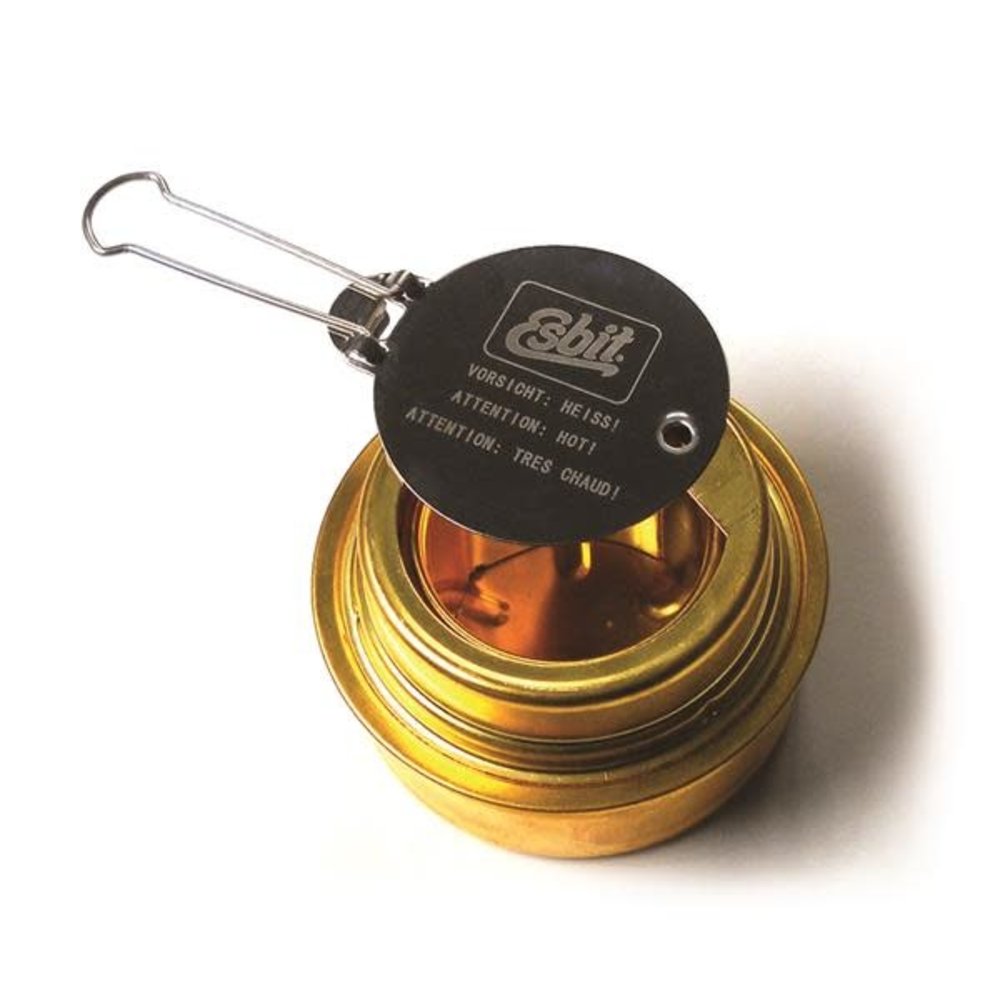 Esbit ALCOHOL BURNER, BRASS - Black Sheep Sporting Goods