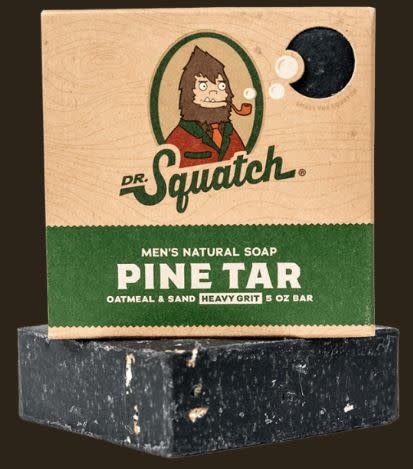 DR. SQUATCH MEN'S SOAP - PINE TAR