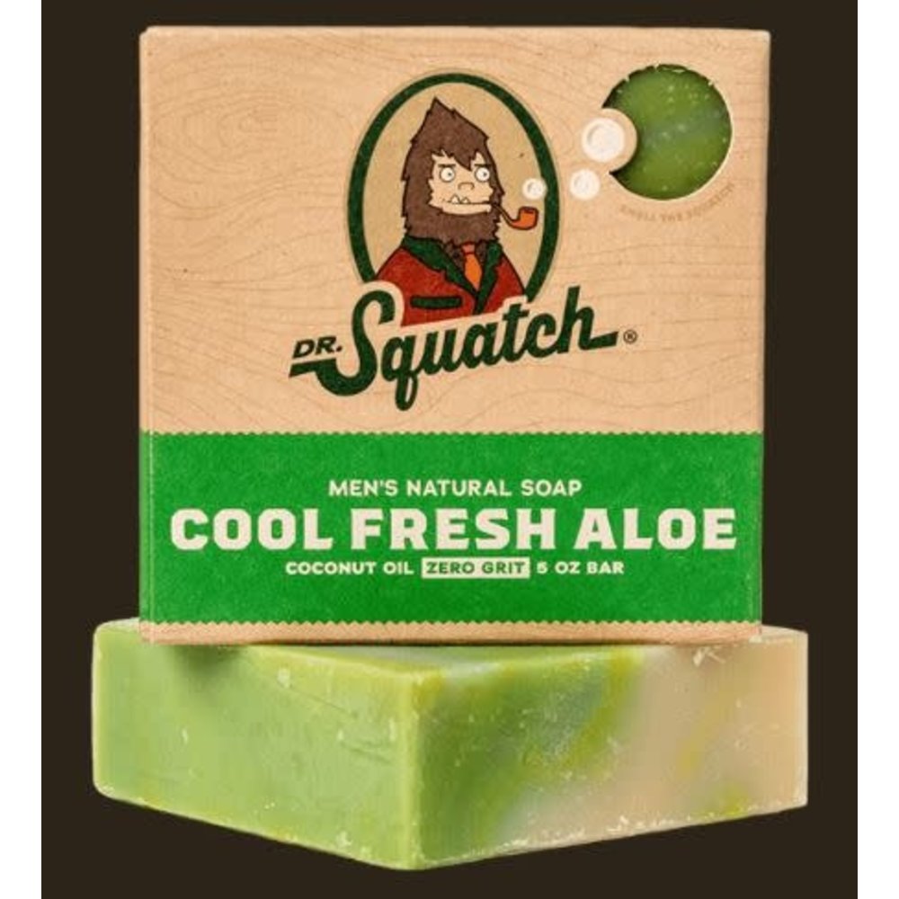 Dr. Squatch Soap COOL FRESH ALOE Black Sheep Sporting Goods