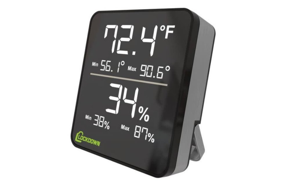 Lockdown Digital Hygrometer-S