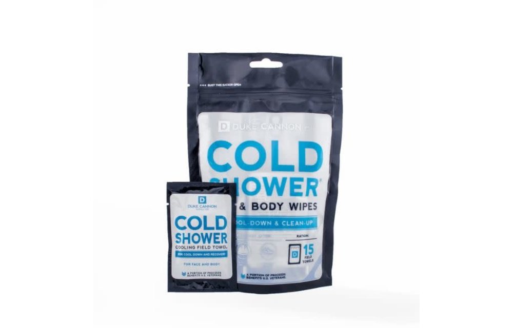 Cold Shower Cooling Field Towels Pouch 15 pack