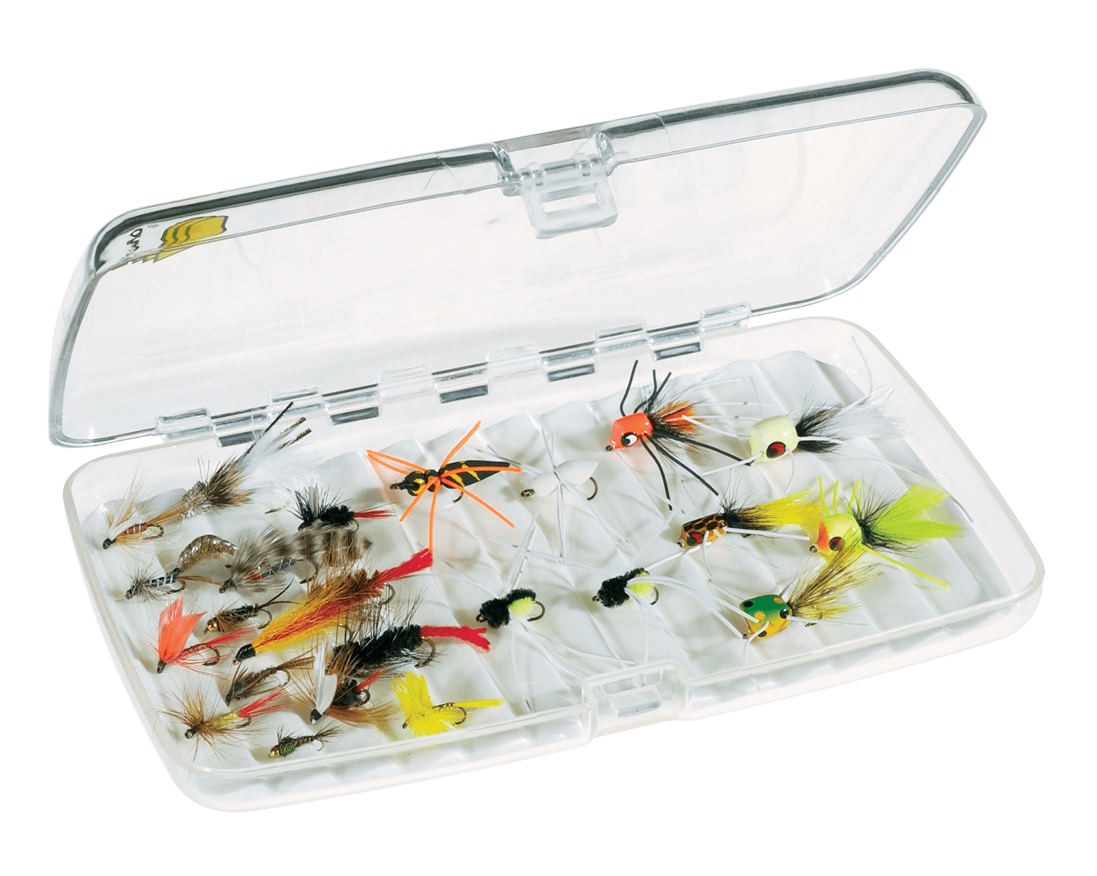 Plano LARGE FLY BOX CLEAR Black Sheep Sporting Goods