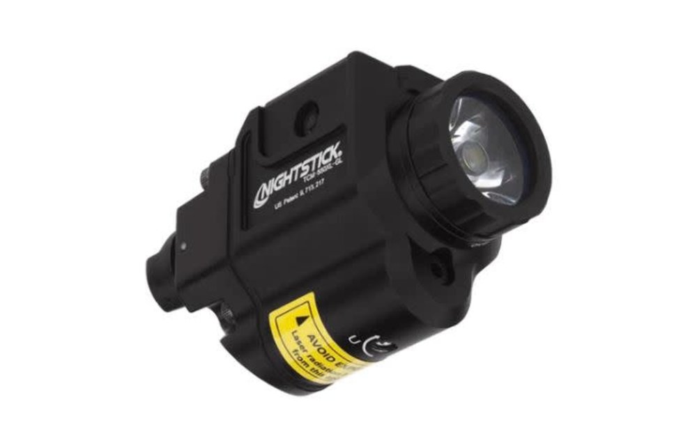 550 Lumen Compact Tactical Mounted Light W Green Laser