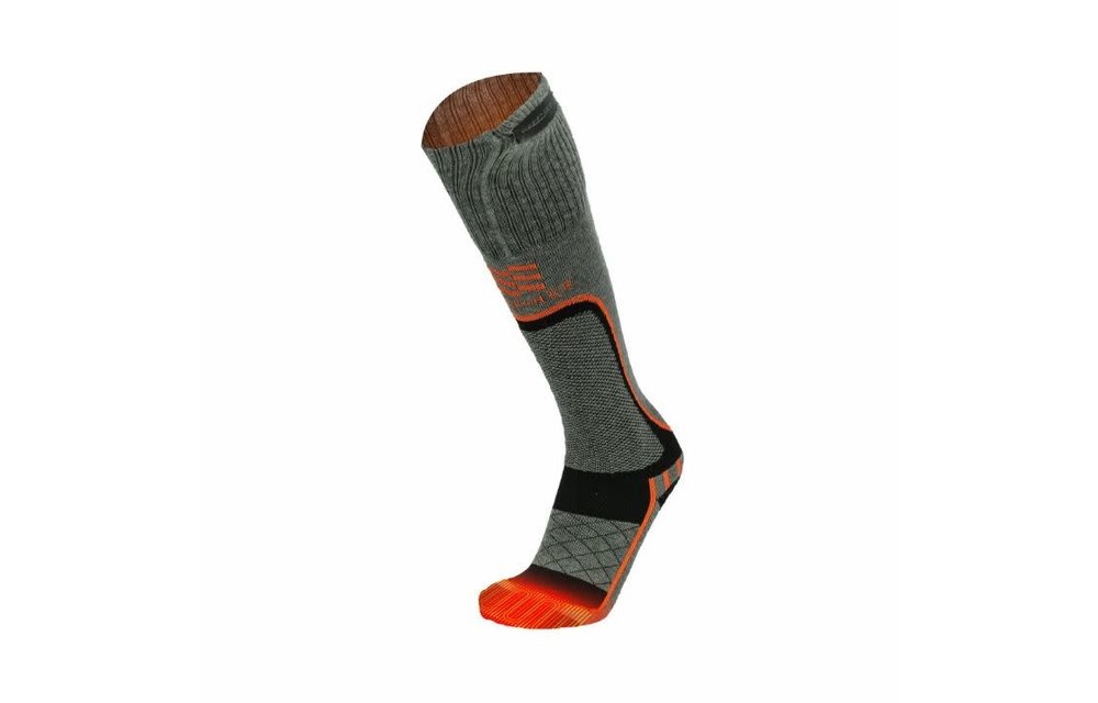 Premium 2.0 Merino Heated Socks | Men's | 3.7V | DK Gry | MD