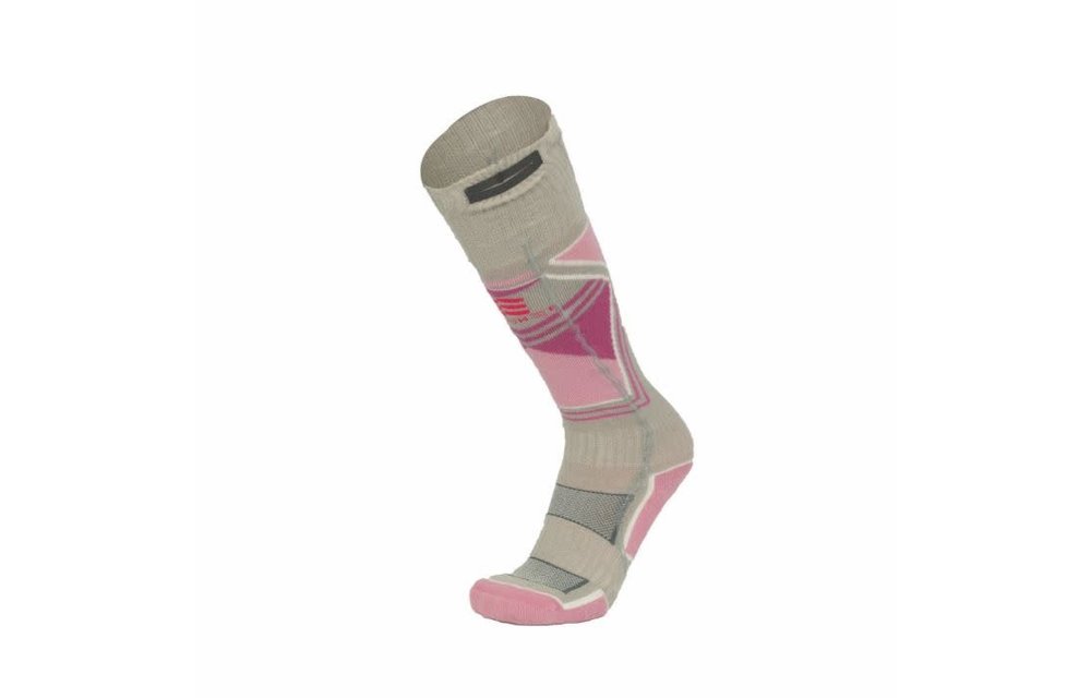 Premium 2.0 Merino Heated Socks | Women's | 3.7V | DK Gry | LG