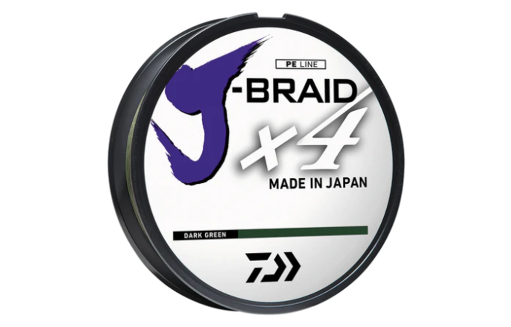 Daiwa JB4U20-150DG J-Braid x4 4 Strand Braided Line, 20lb 150yd