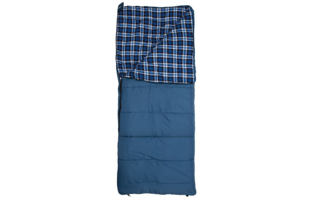 494342OF Camper Flannel Outfitter +45° blue 84" x 34"
