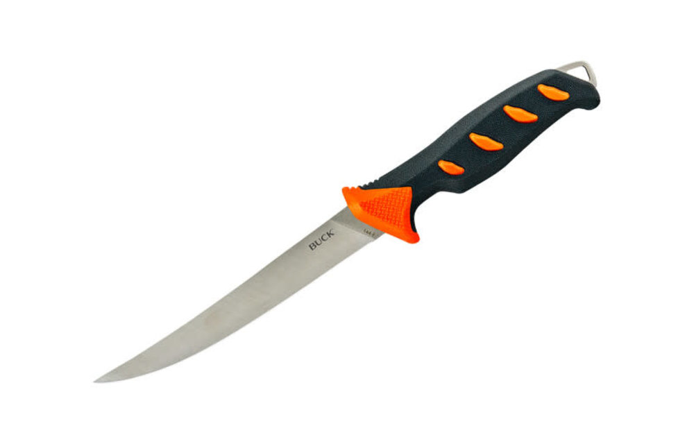 HOOKSET 6" FRESH WATER FILLET,ORANGE/GRAY HDL