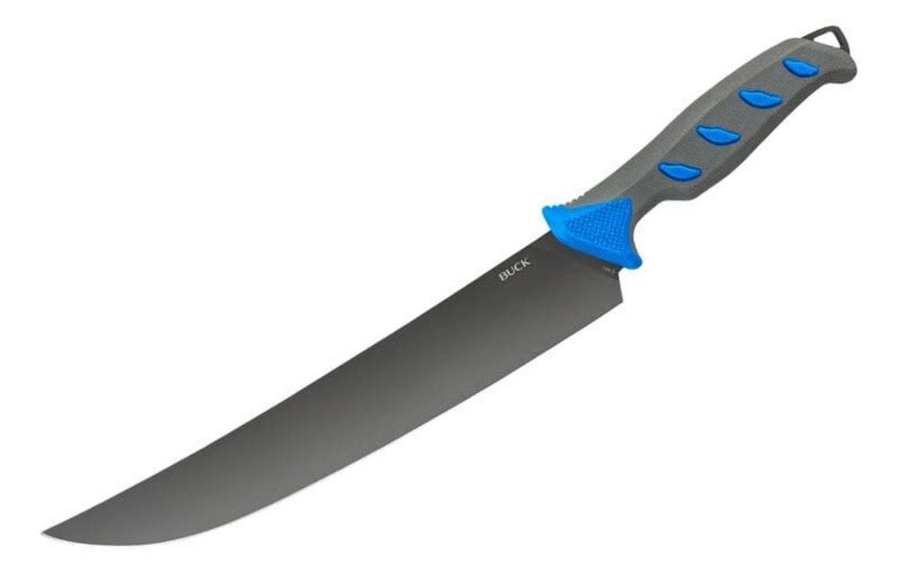 0149BLS HOOKSET,10" SALT WATER FILLET,BLUE/GRAY HDL,SHEATH