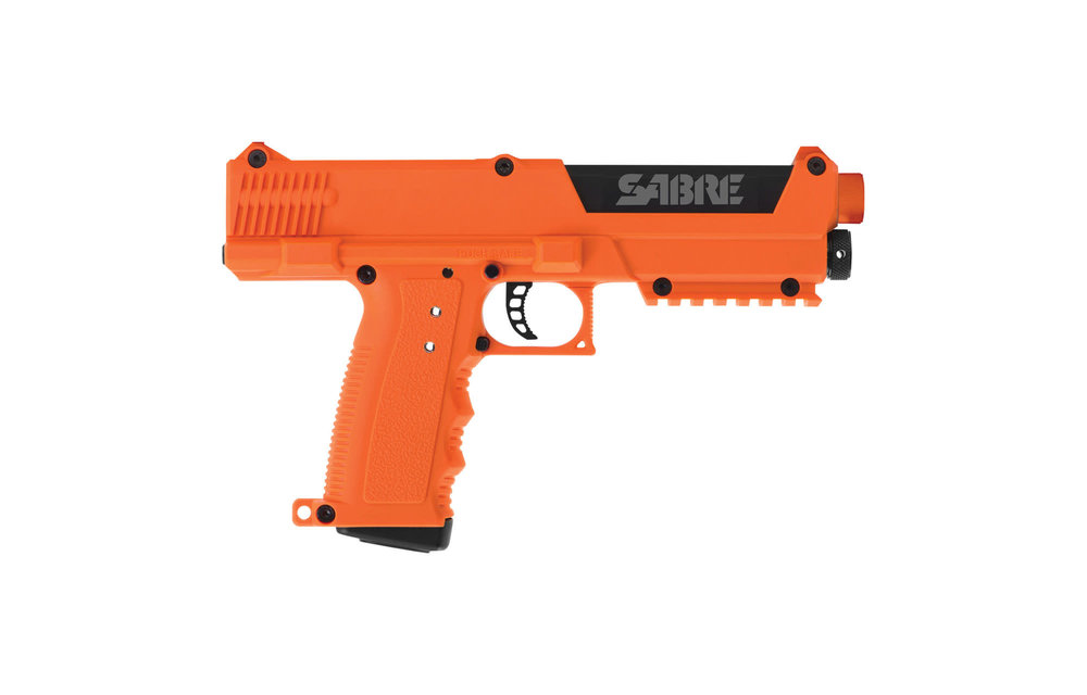 Compact Launcher 7 TPR Semi Auto Pistol Orange