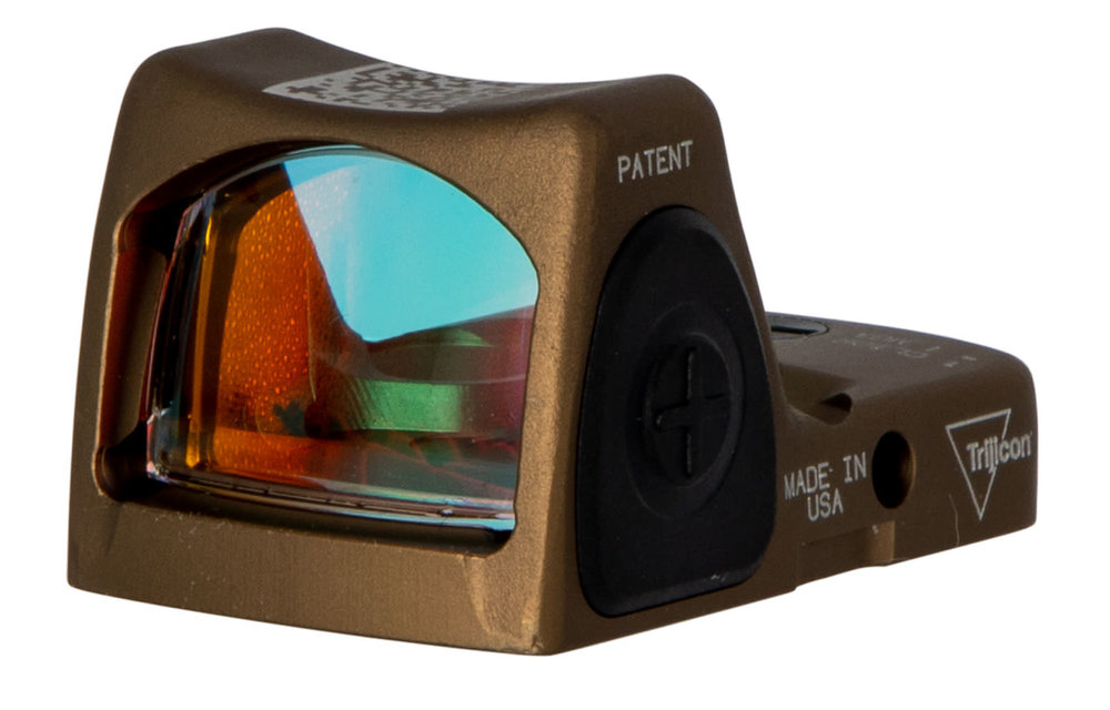 RMR® HRS 3.25 MOA Red Dot, Adjustable LED, Hard Anodized Coyote Brown