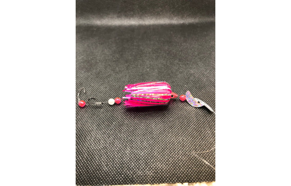 2" Pink UV Trolling Fly