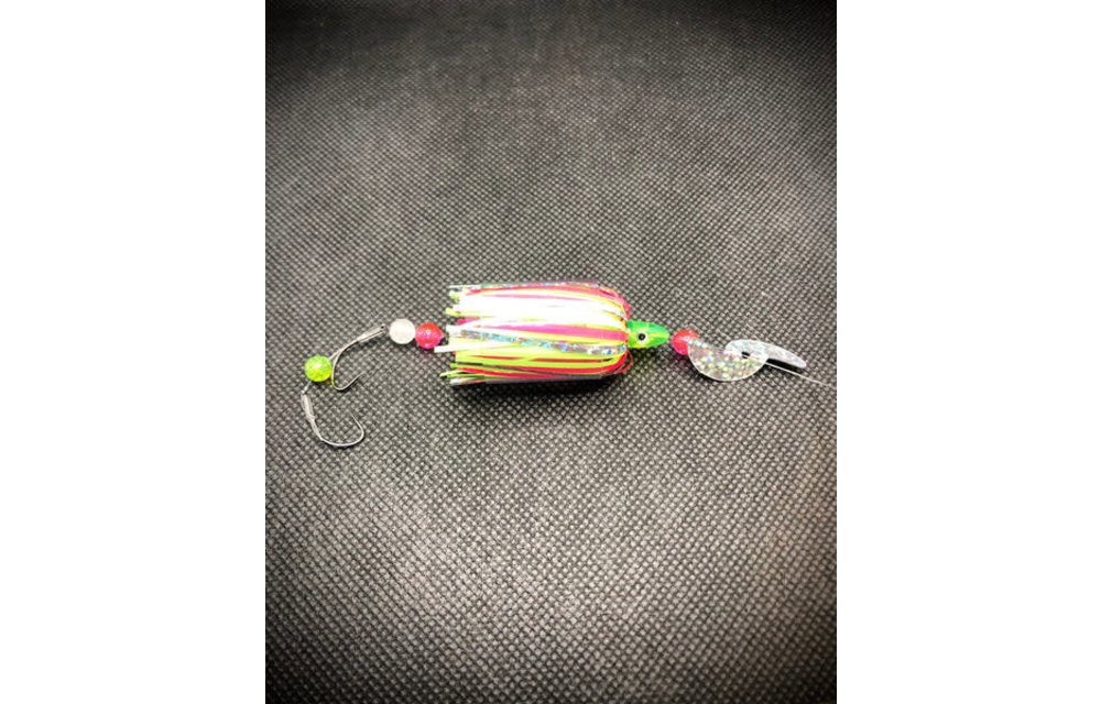 2" Watermelon UV KOKANEE Trolling Fly