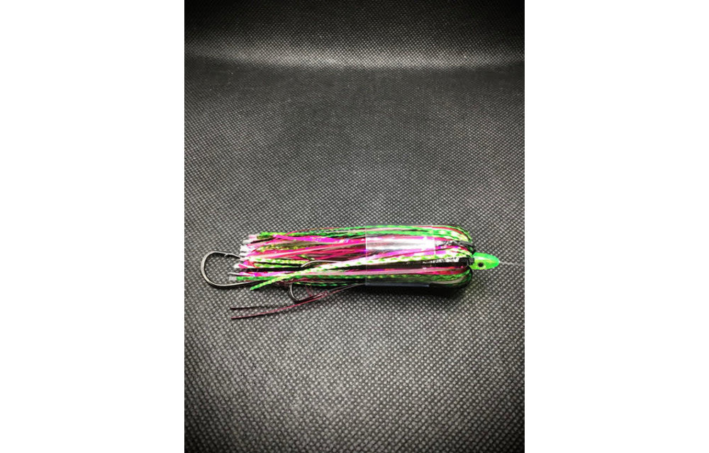 4" Watermelon Glow Trolling Fly
