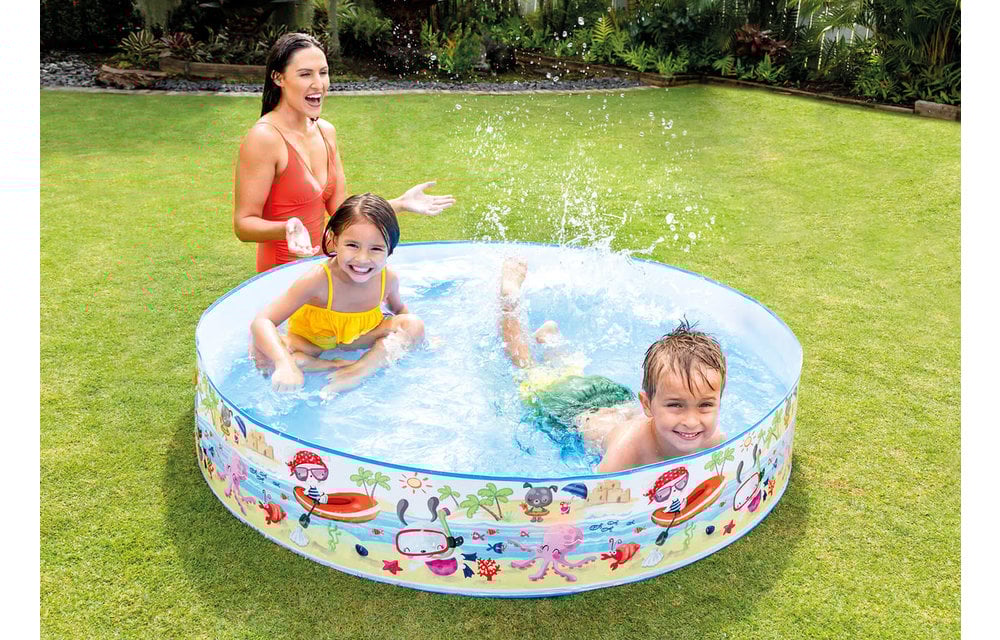 56451EP 5FT X 10IN FUN AT THE BEACH SNAPSET SWIMMING POOL, Age: 3+
