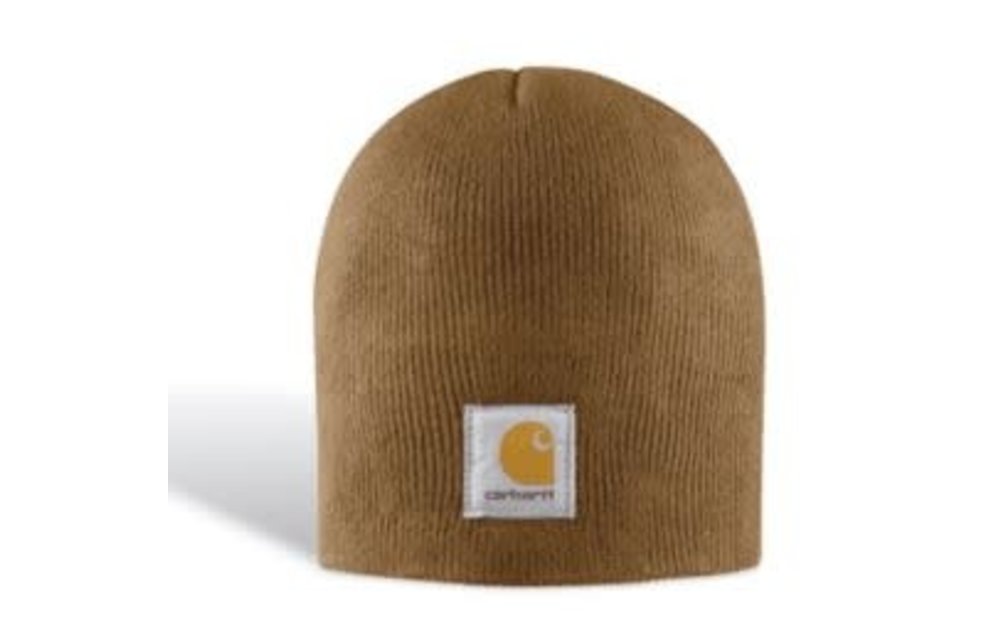A205 AH0205 M Knt Beanie OS OS BRN-Carhartt Brown OS