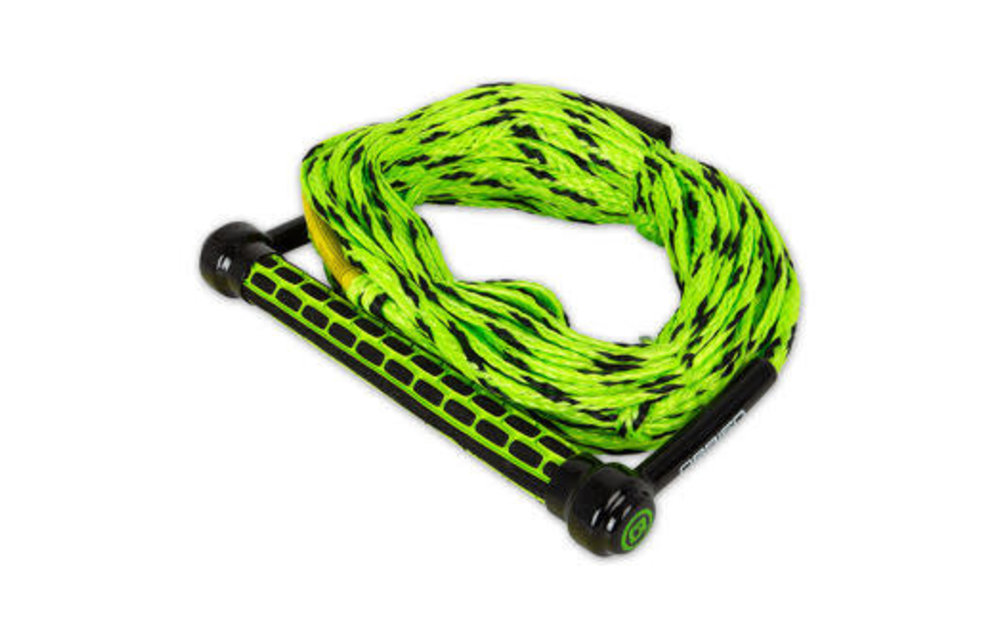 O'Brien 2-Section All Purpose Combo Rope and Handle (Grn/Blk)