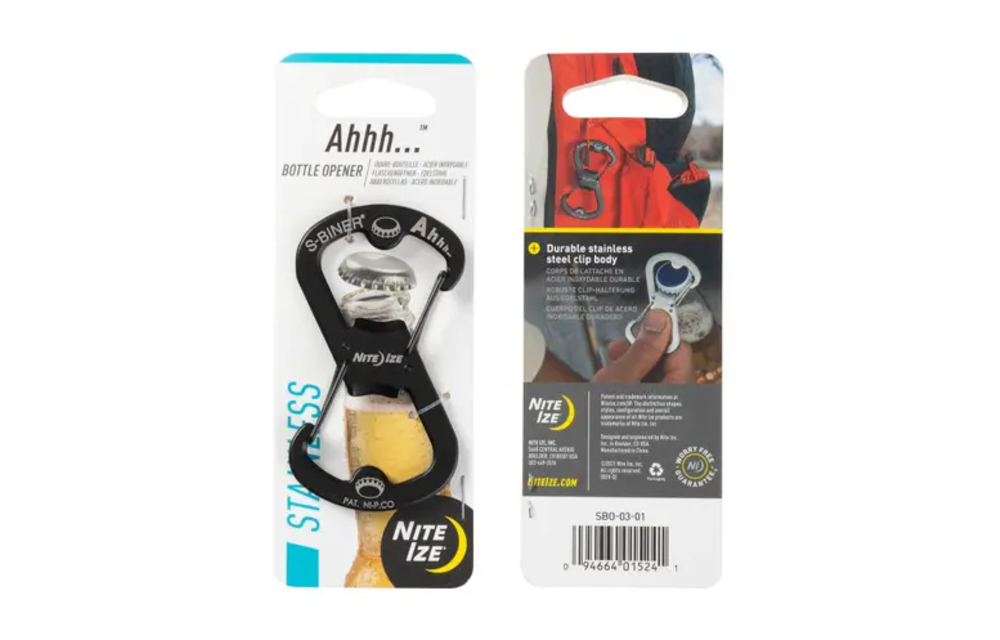 Ahhh...™ Bottle Opener - Black