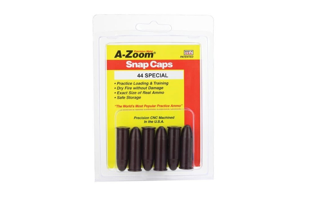 A-ZOOM 44 SPEC SNAP CAP 6PK