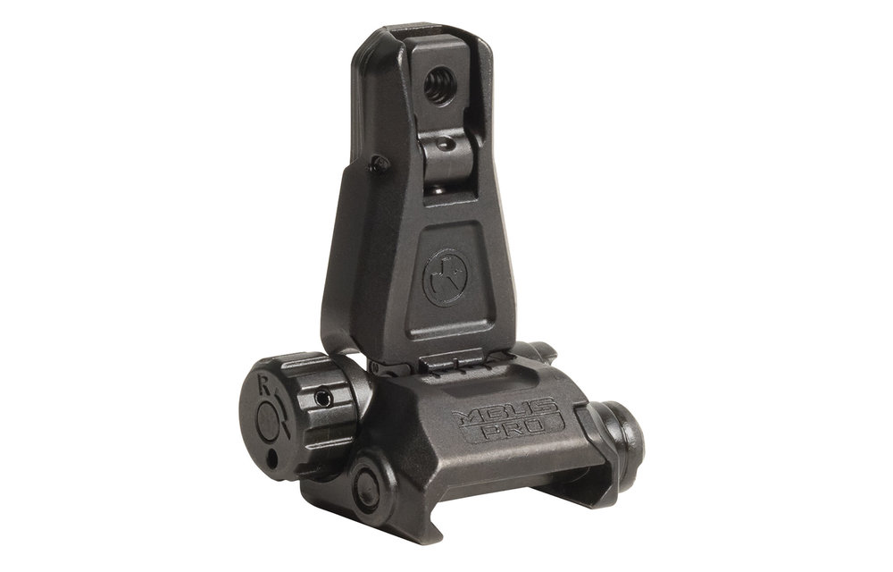 Magpul MAG276-BLK MBUS Pro Sight - Rear All Steel, Black