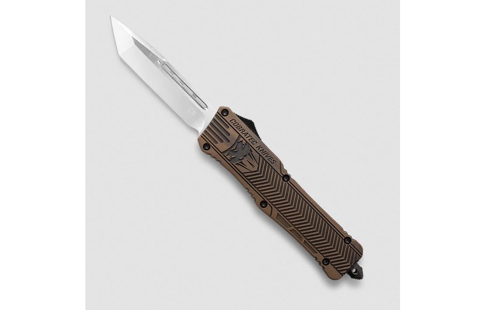 LBDCTK-1LTNS LARGE BRONZE DISTRESSED CTK-1 TANTO NOT SERRATED