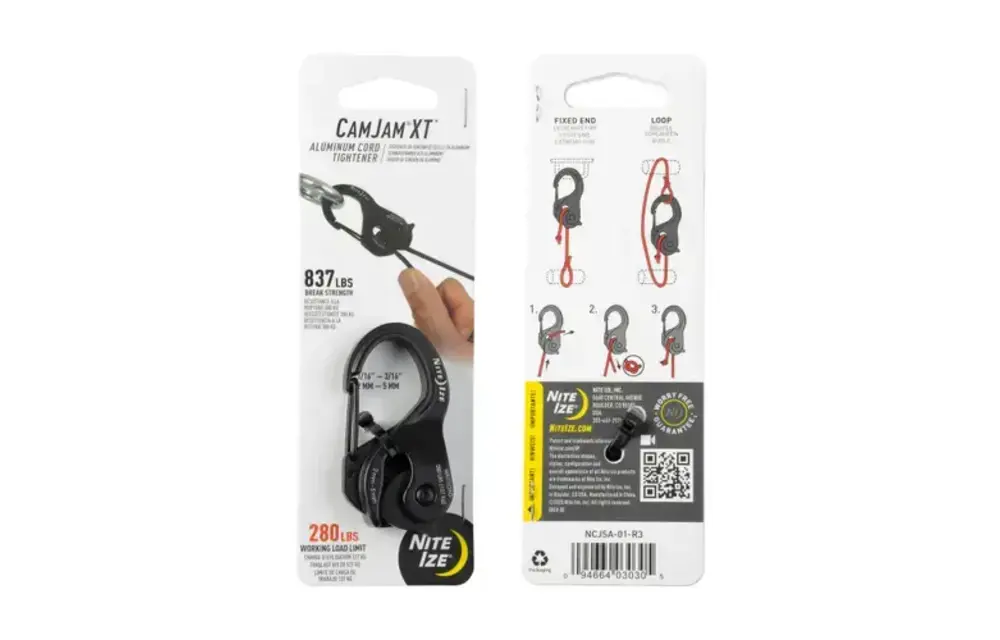 CamJam® XT™ Aluminum Cord Tightener