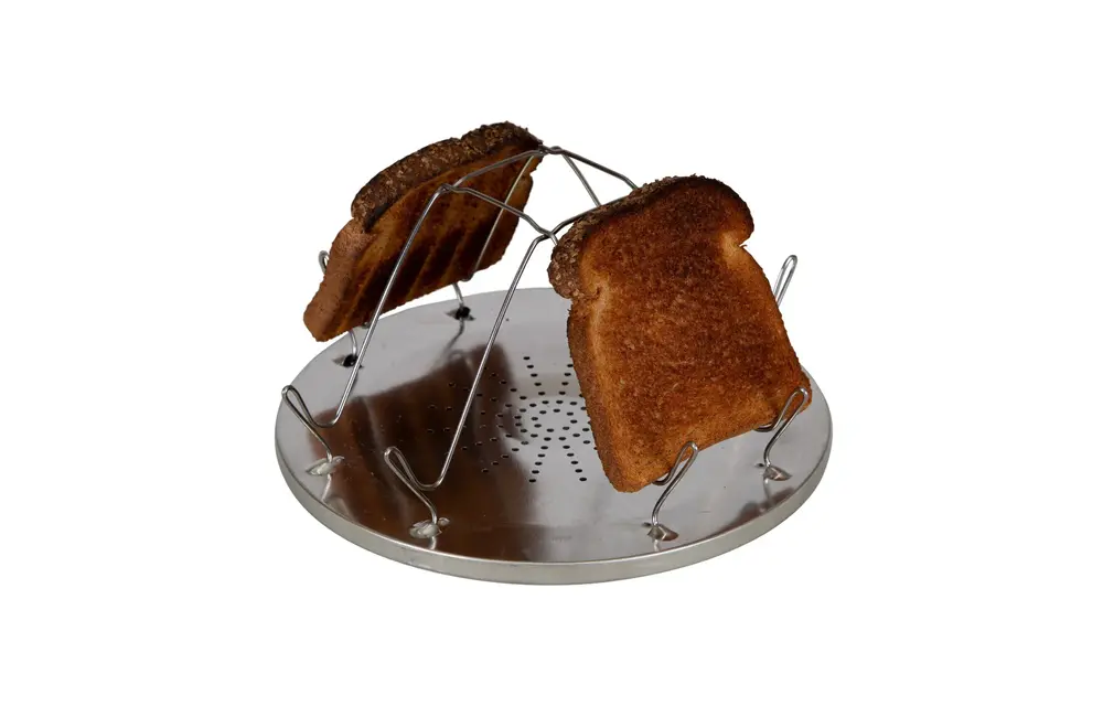 FOLDING CAMP STOVE TOASTER - BOXED