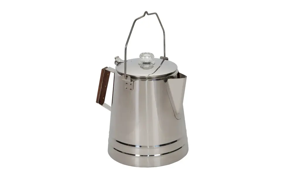 Stansport STAINLESS STEEL PERCOLATOR COFFEE POT 28 CUPS