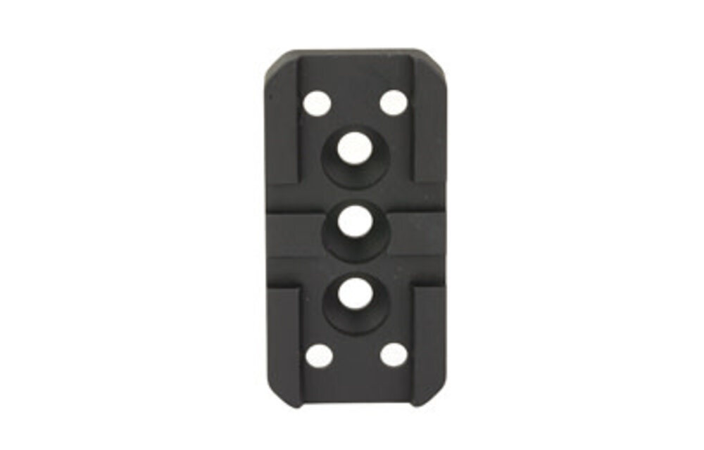 Unity Tactical, FAST, Offset Optic Mounting Plate, 2.05" Optical Height, Compatible with UNITY LPVO Mount and Adapter, T1/T2 Footprint, Anodized Finish, Black