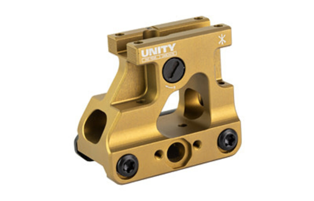 Unity Tactical, FAST Micro, Red Dot Mount, 2.26" Optical Height, Compatible with MRO/MRO-HD Footprint, Anodized Finish, Flat Dark Earth