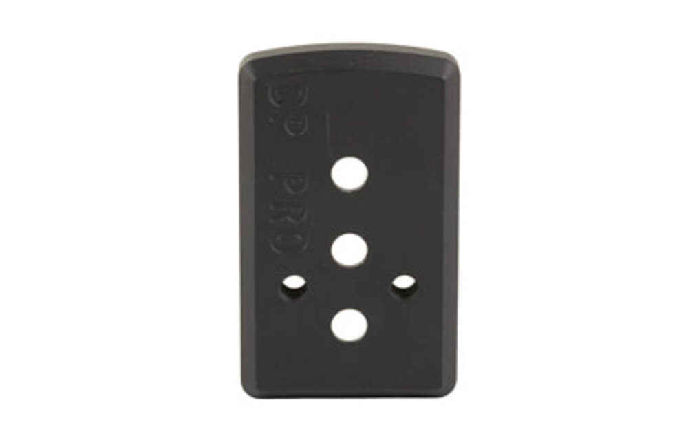 Unity Tactical, FAST, Offset Optic Mounting Plate, 2.05" Optical Height, Compatible with UNITY LPVO Mount and Adapter, DPP Pro Footprint, Anodized Finish, Black