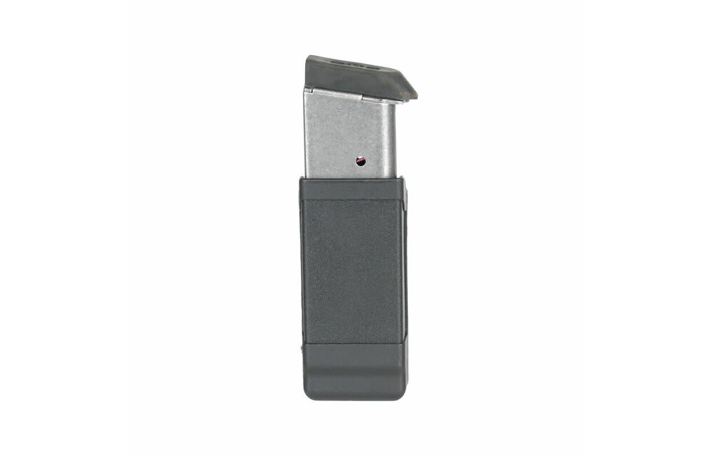 410500PBK Blackhawk SINGLE MAGAZINE CASE-SNGL ROW-MT FNSH 9 MM/ 10MM/.40 CAL/ .45 CAL
