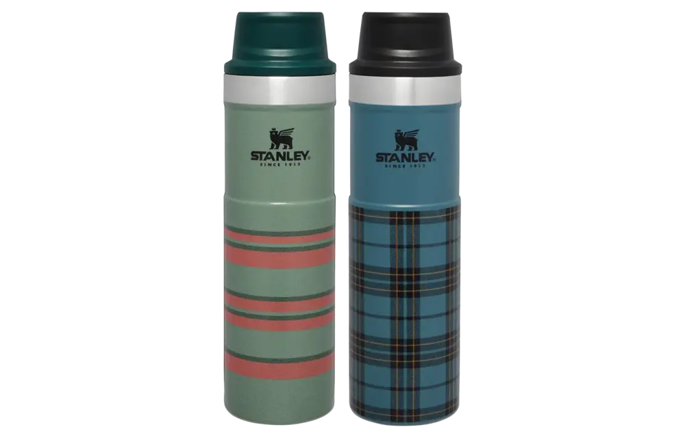 The Trigger-Action Travel Mug 2 Pack