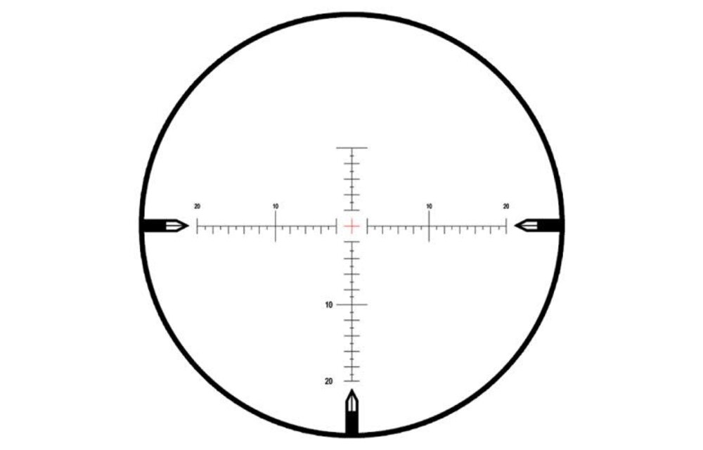 SHV 5-20X56mm - ZeroSet™ - .250 MOA - Center Only Illumination - MOAR™