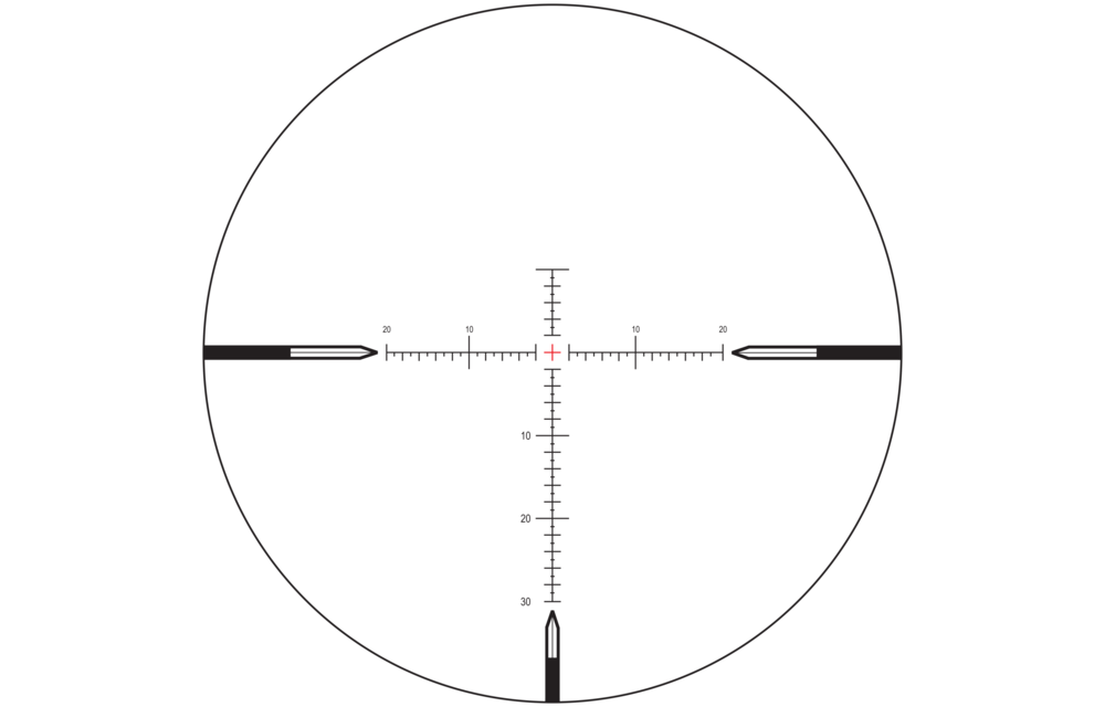 SHV 4-14X56mm - .250 MOA - Non-Illuminated - MOAR™