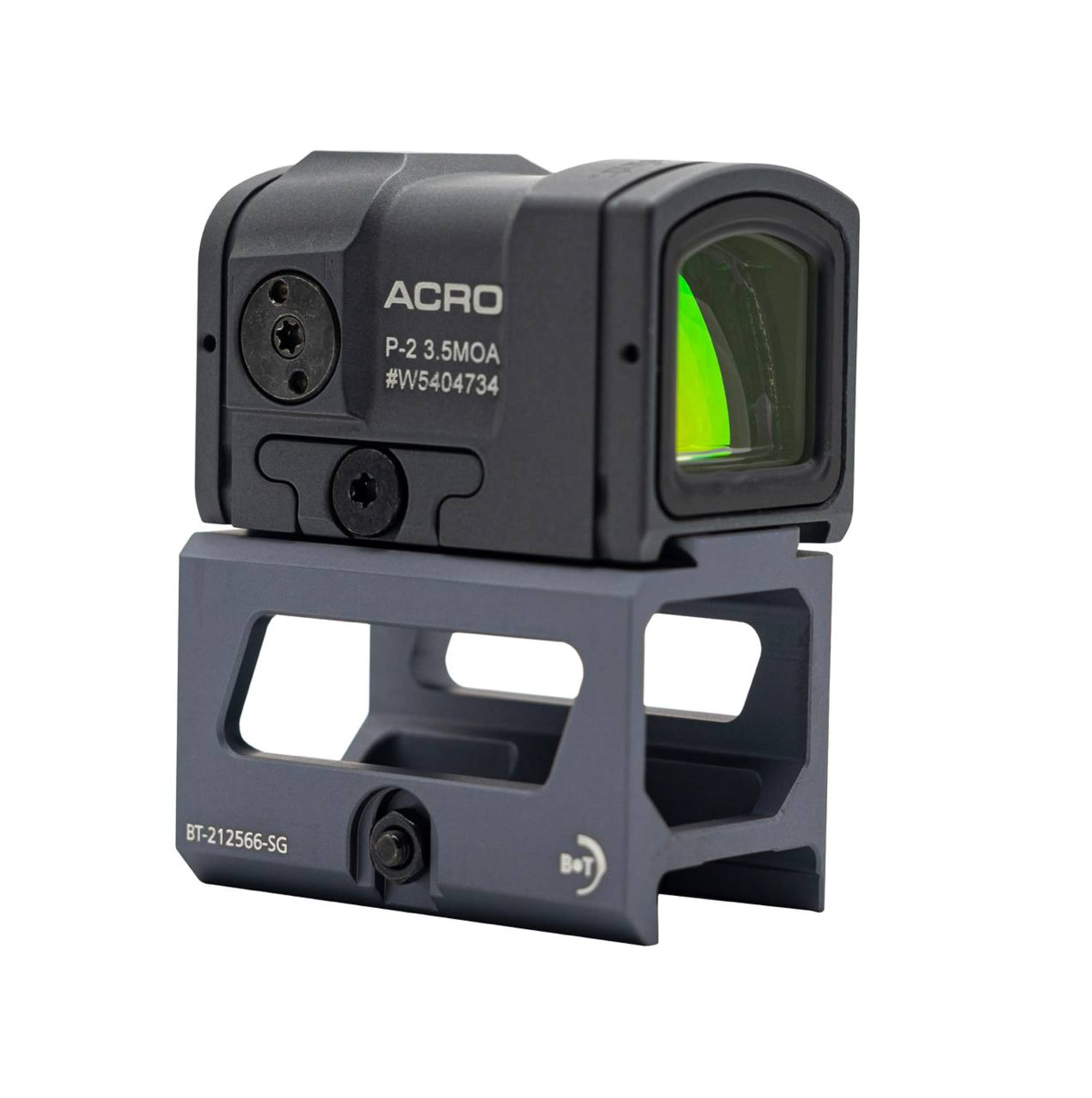 Aimpoint ACRO P-2 3.5 MOA SNIPER GREY with B&T 39mm Skeleton Aimpoint ACRO P-2 3.5 MOA SNIPER GREY with B&T 39mm Skeleton