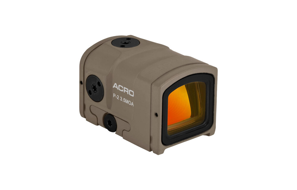 ACRO P-2™ FDE 3.5 MOA - Red dot reflex sight with integrated ACRO™ interface