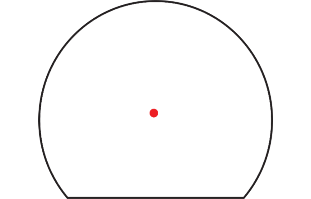 SRO® Sight Adjustable LED 2.5 MOA Red Dot