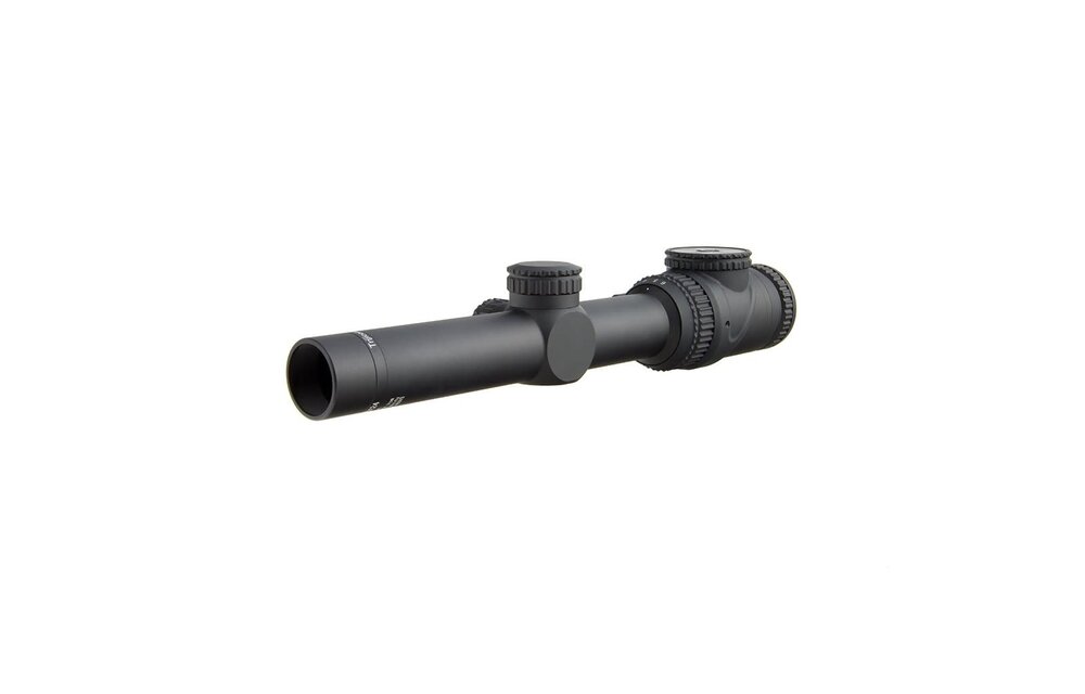 AccuPoint® 1-6x24 Riflescope w/ BAC, Green Triangle Post Reticle, 30mm Tube, Matte Black, apped Adjusters