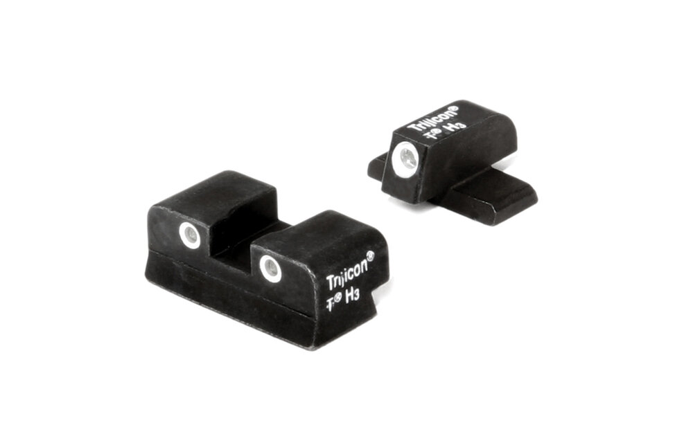 Trijicon, Tritium Night Sight, Fits Sig 40S&W, 45ACP, and P938, Green/Green, 3 Dot