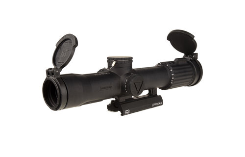 SCO VCOG® 1-8x28 Riflescope, Red MRAD Tree, Flipcaps, w SCO VCOG® 1-8x28 Riflescope, Red MRAD Tree, Flipcaps, w