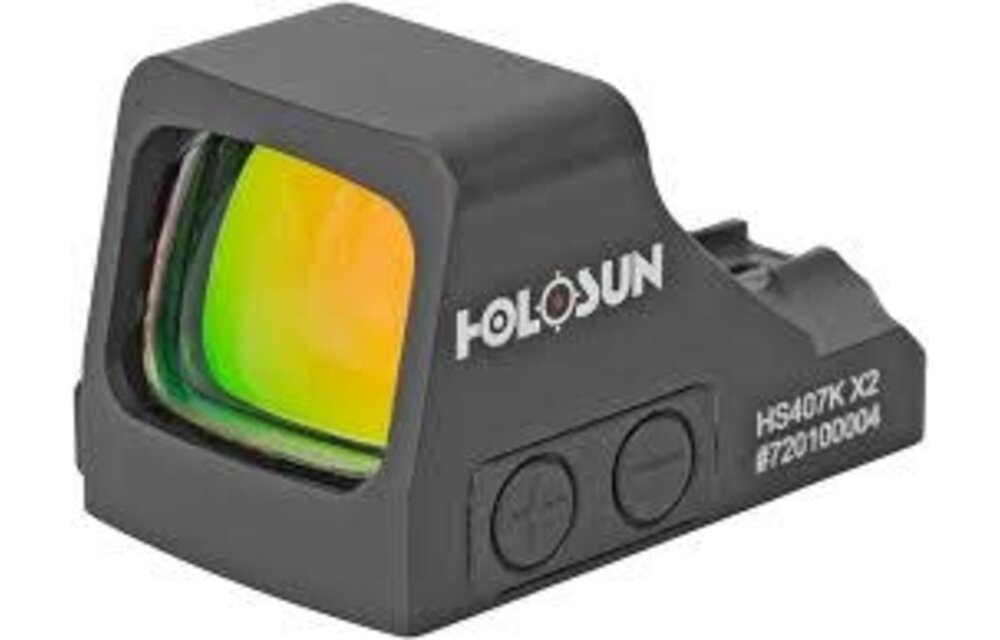 HS407K X2 Red 6MOA Dot, 7075 Aluminum, Open, Shake Awake, Compact Pistol