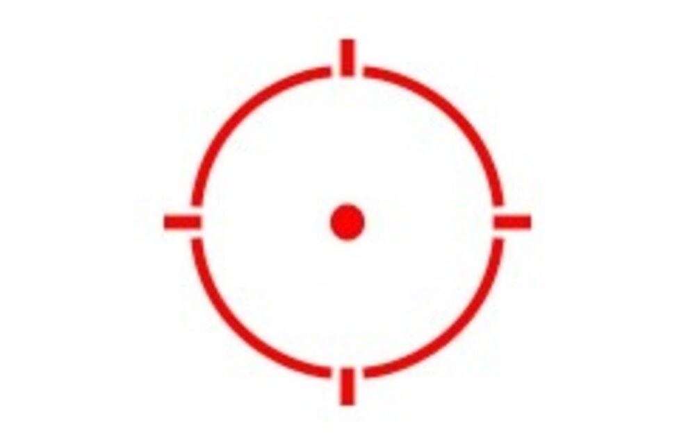 EPS-CARRY-RD-MRS Red Multi-Reticle, 7075 Aluminum, Enclosed, Solar, Shake Awake, Pistol