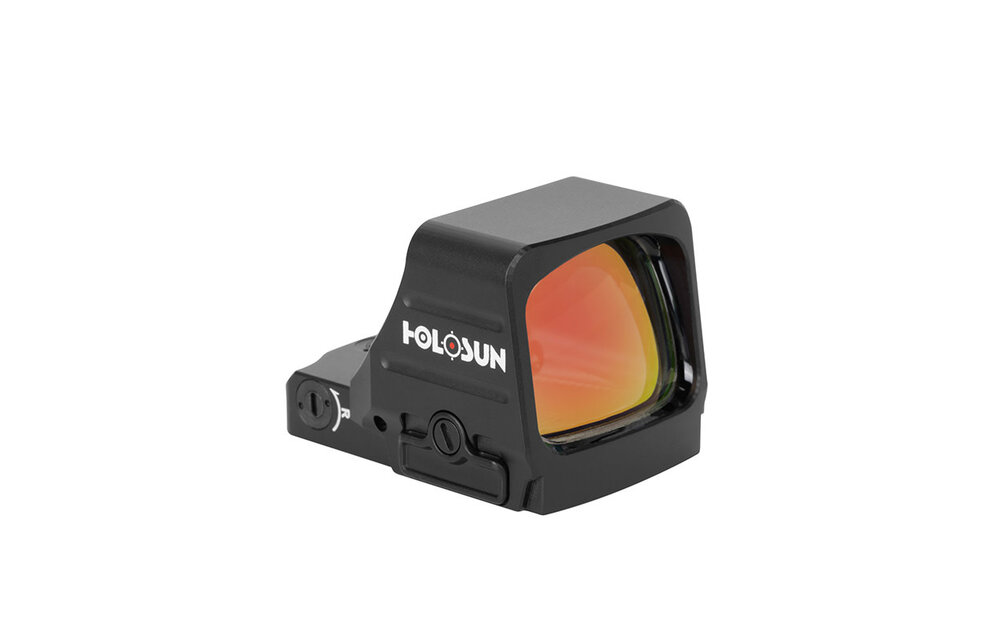 HS507COMP Red Multi-Reticle, 7075 Aluminum, Large Open Lens, Shake Awake, Pistol