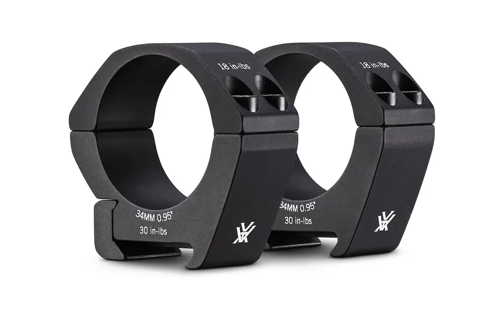 Pro Riflescope 34mm Rings Low - 0.95"