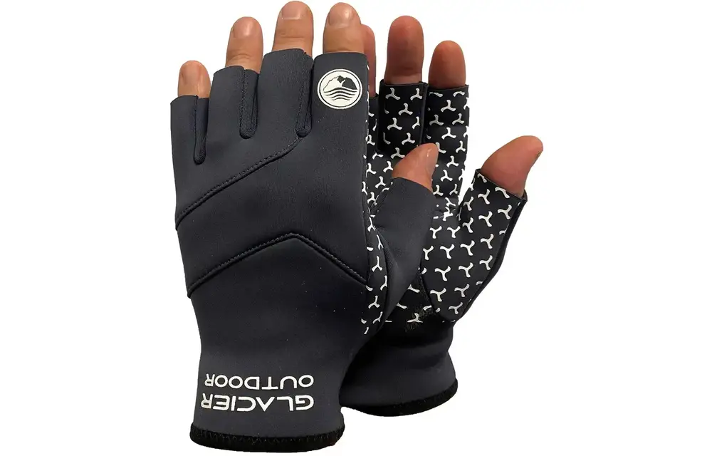 COLD RIVER SOFTSHELL GLOVES L BLK