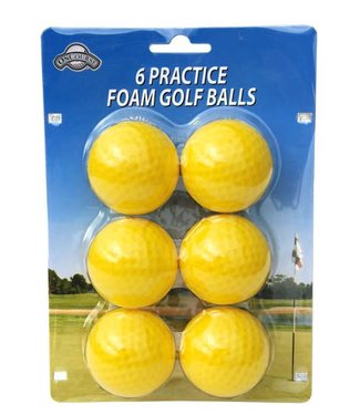 On Course On-Course 6 FOAM PRACTICE BALLS YELLOW